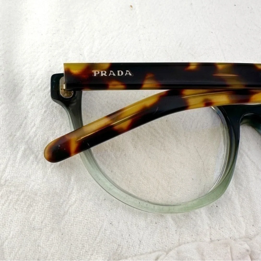 Prada VPR 12V gradient green glasses - 52-18-140
